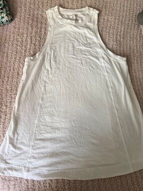 lululemon athletica White High-Neck Tank